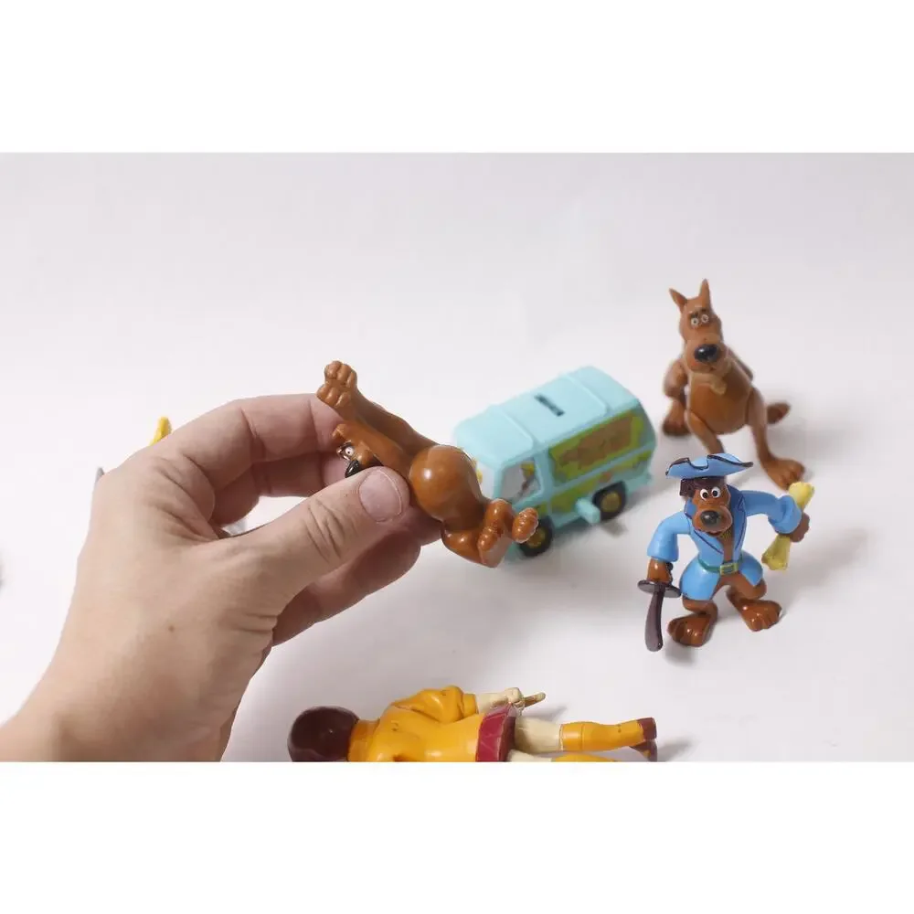Burger King Scooby-Doo Mystery Machine PVC Figure Lot Vintage ~ 260212-WH 966